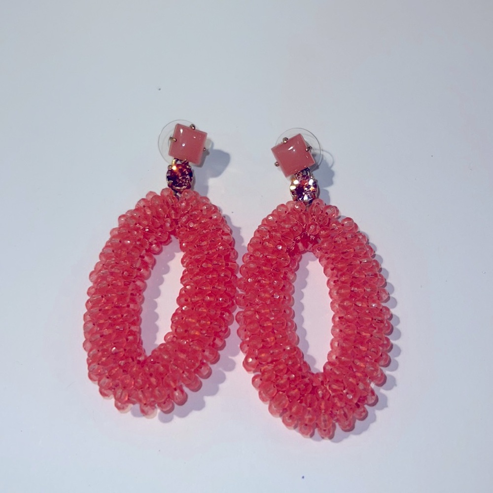 J Crew beaded earrings